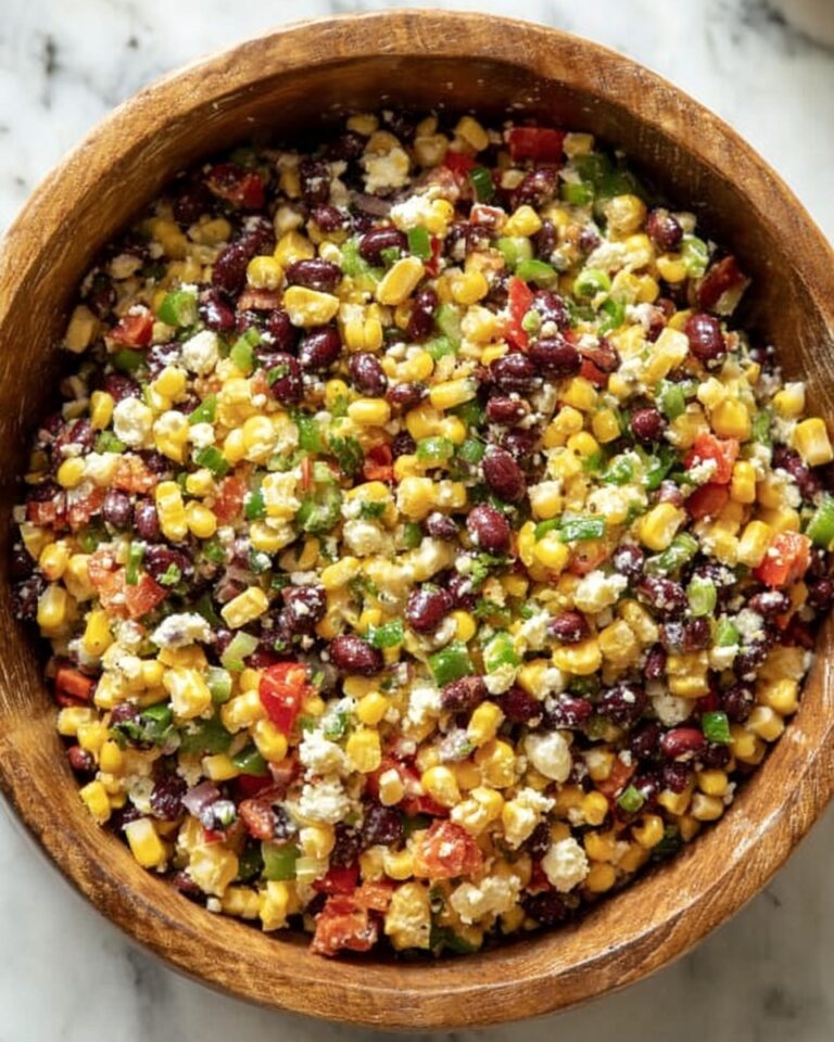 Black Bean and Corn Dip with Feta Recipe