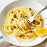Easy Creamy Lemon Caper Pasta (Without Wine) Recipe