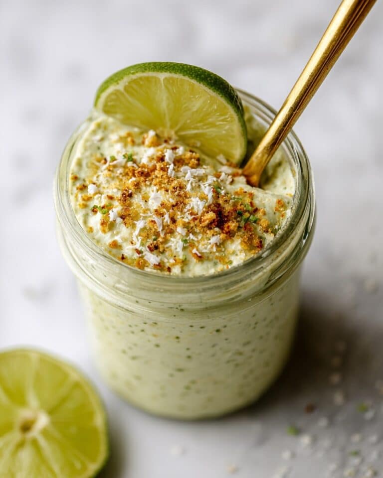 Key Lime & Coconut Overnight Oats Recipe