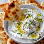 Whipped Feta Cheese Spread with Lemon and Garlic Recipe