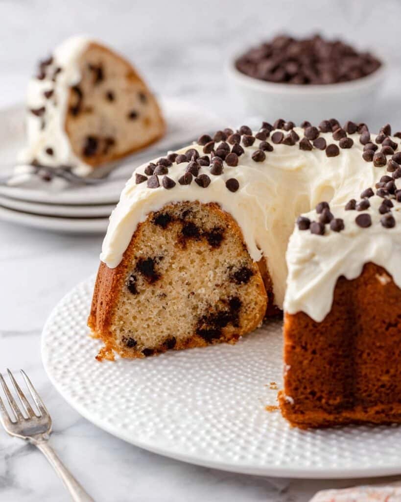 Cannoli Bundt Cake Recipe