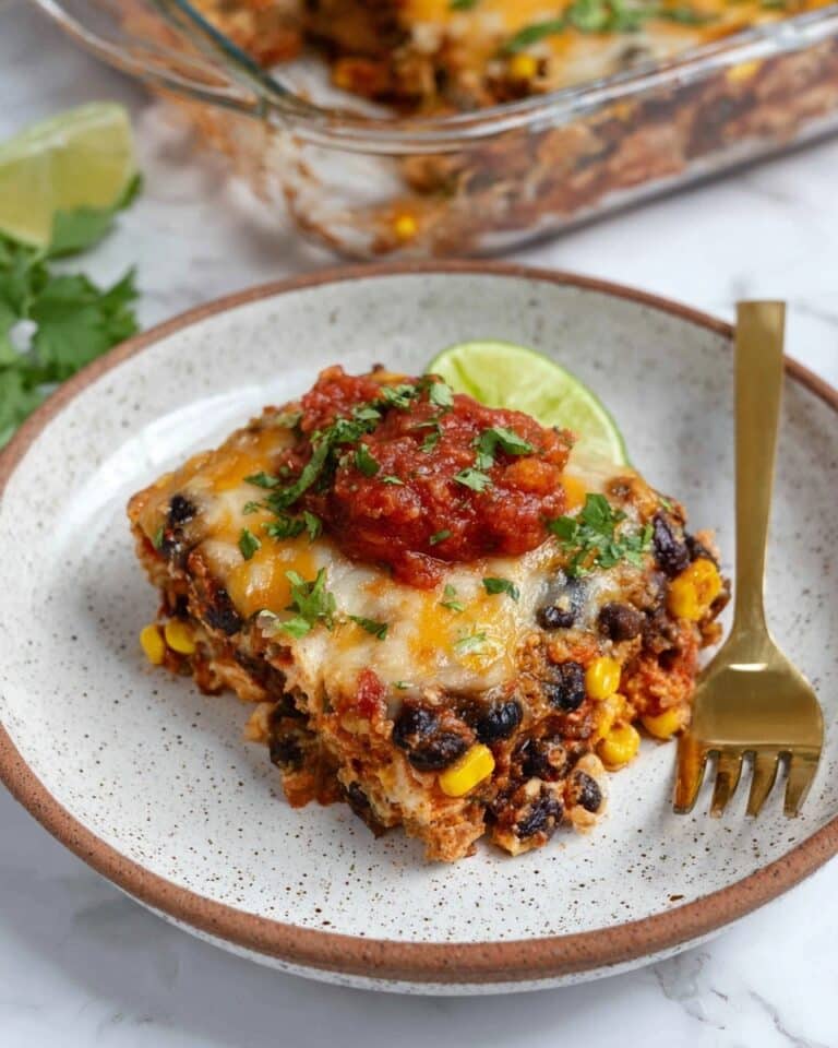 Vegetarian Black Bean Quinoa Casserole (Dump and Bake!) Recipe