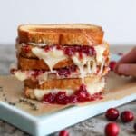 Cranberry Turkey Grilled Cheese Recipe