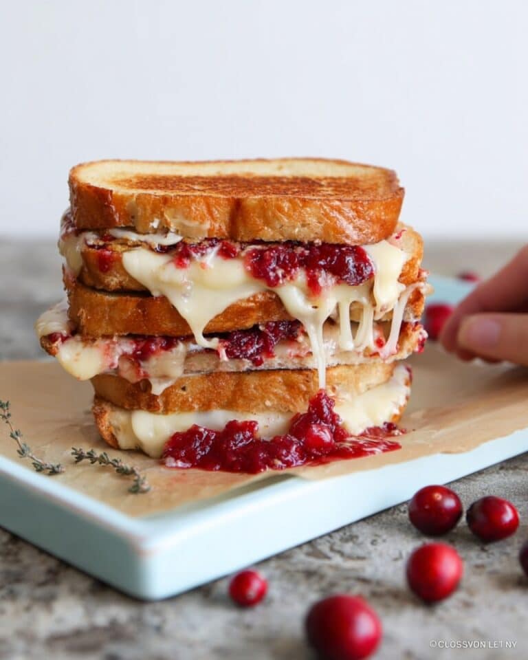 Cranberry Turkey Grilled Cheese Recipe