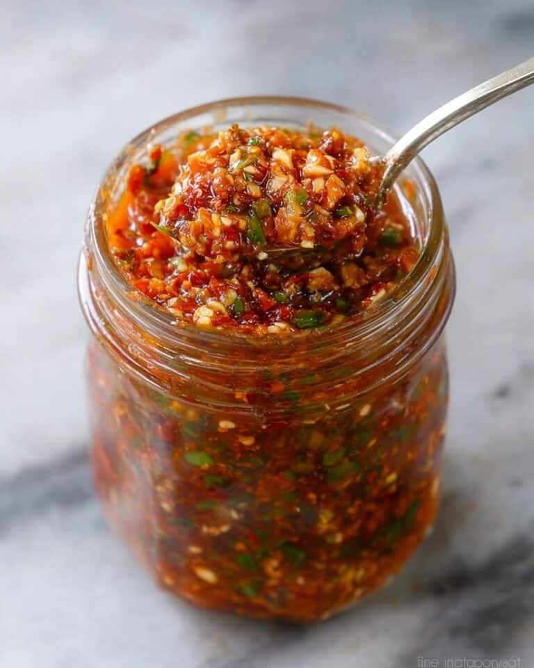 Easy Ginger, Scallion Chili Oil Recipe
