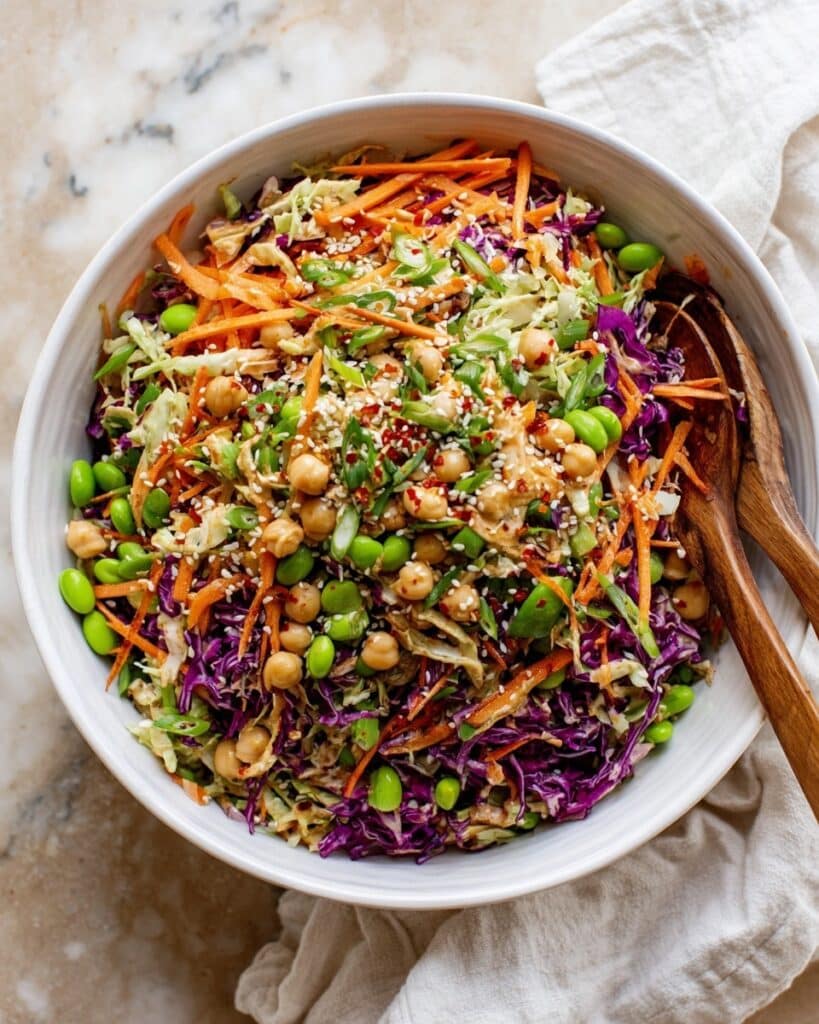 Miso Sesame Dense Bean Salad Recipe