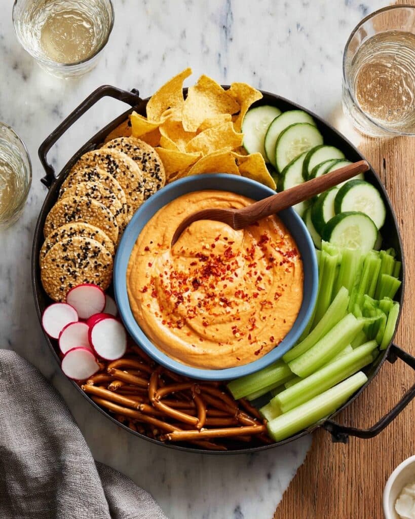Roasted Red Pepper Cashew Dip Recipe