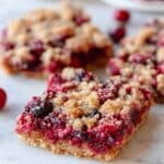 Oatmeal Cranberry Bars Recipe