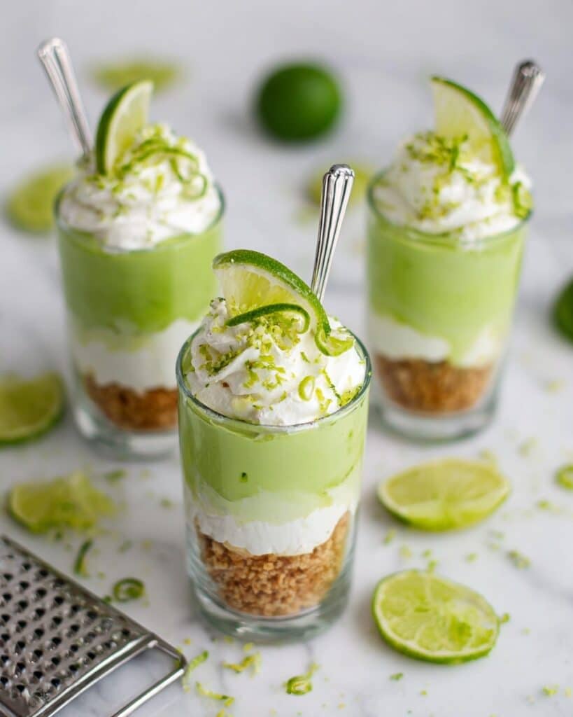 Avocado Key Lime Pie in a Jar: Paleo and Vegan Friendly Recipe