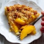 Keto Peach Cobbler Recipe