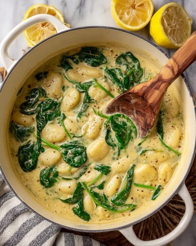 Vegan Spinach Artichoke Gnocchi Soup Recipe