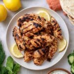 Greek Yogurt Marinated Grilled Chicken Thighs Recipe