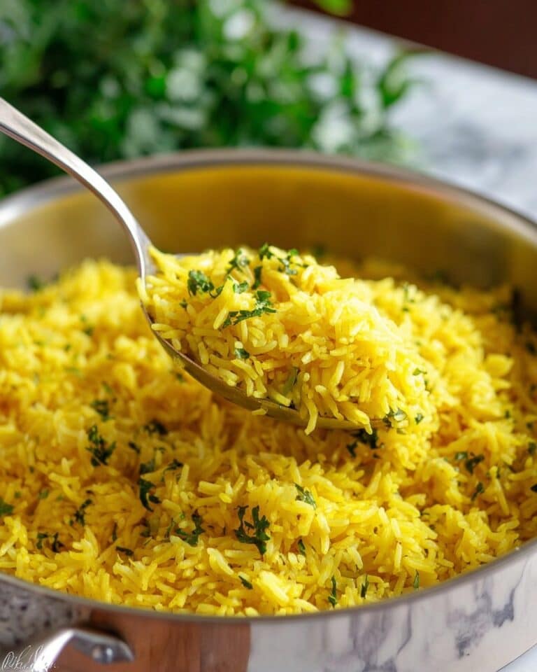 Garlic Turmeric Rice Recipe