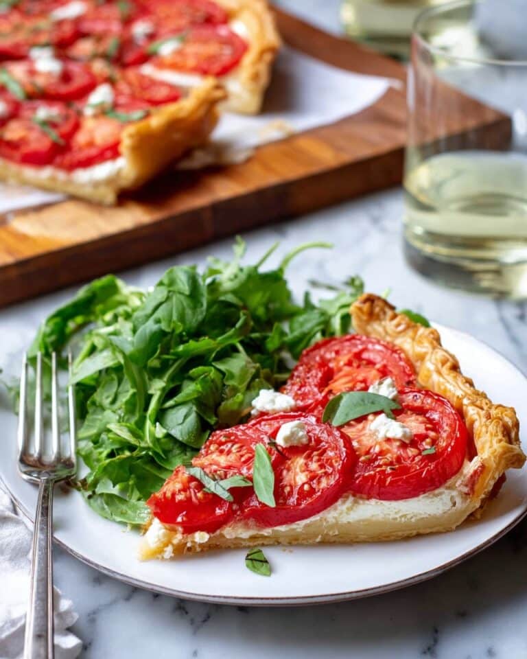 Puff Pastry Tomato Tart Recipe