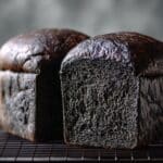 Yudane Charcoal Bread Recipe
