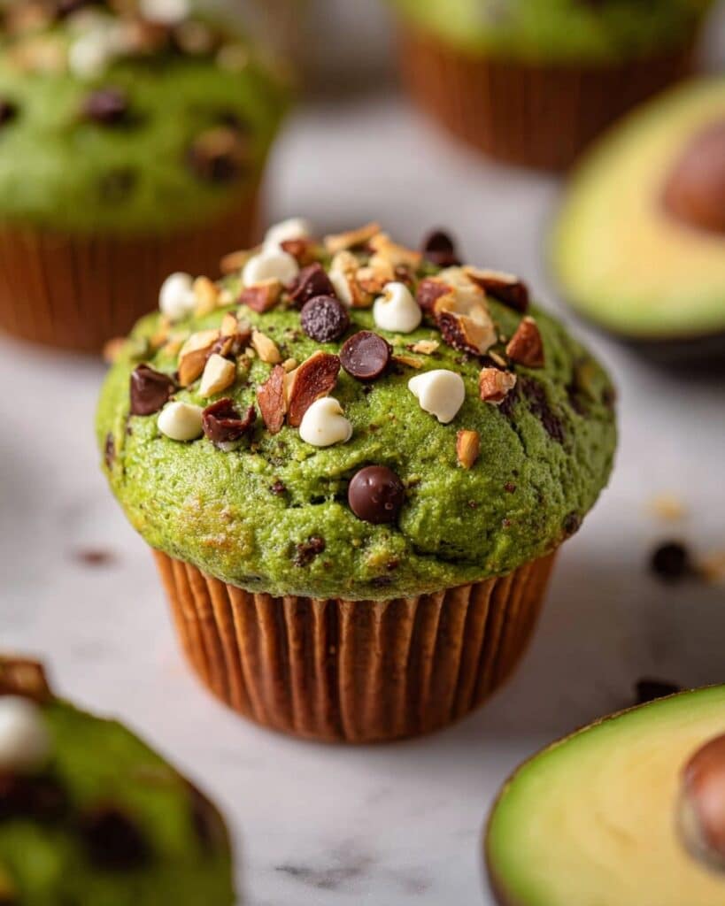 Vegan Avocado Muffins Recipe