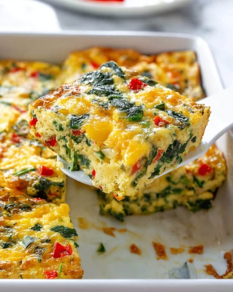 Easy High-Protein Cottage Cheese Egg Bake Recipe