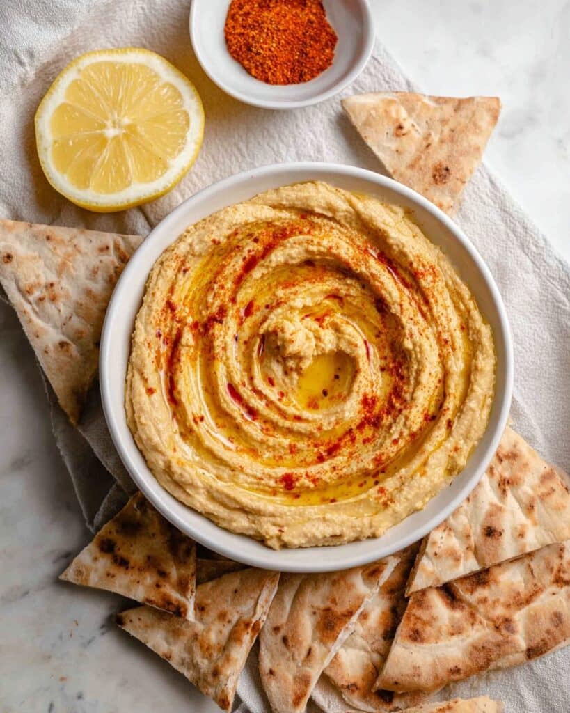 Harissa Hummus Recipe