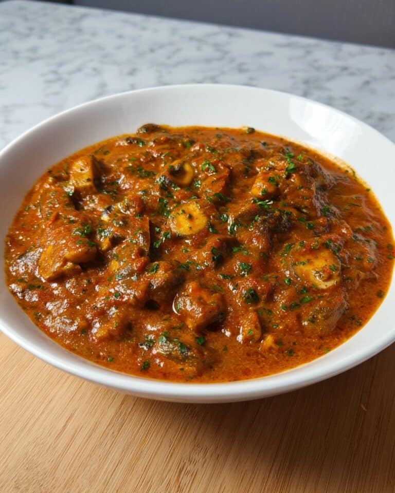 Spicy Georgian Mushroom Stew (Chashushuli Recipe) Recipe