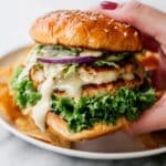 Chicken Caesar Burger Recipe