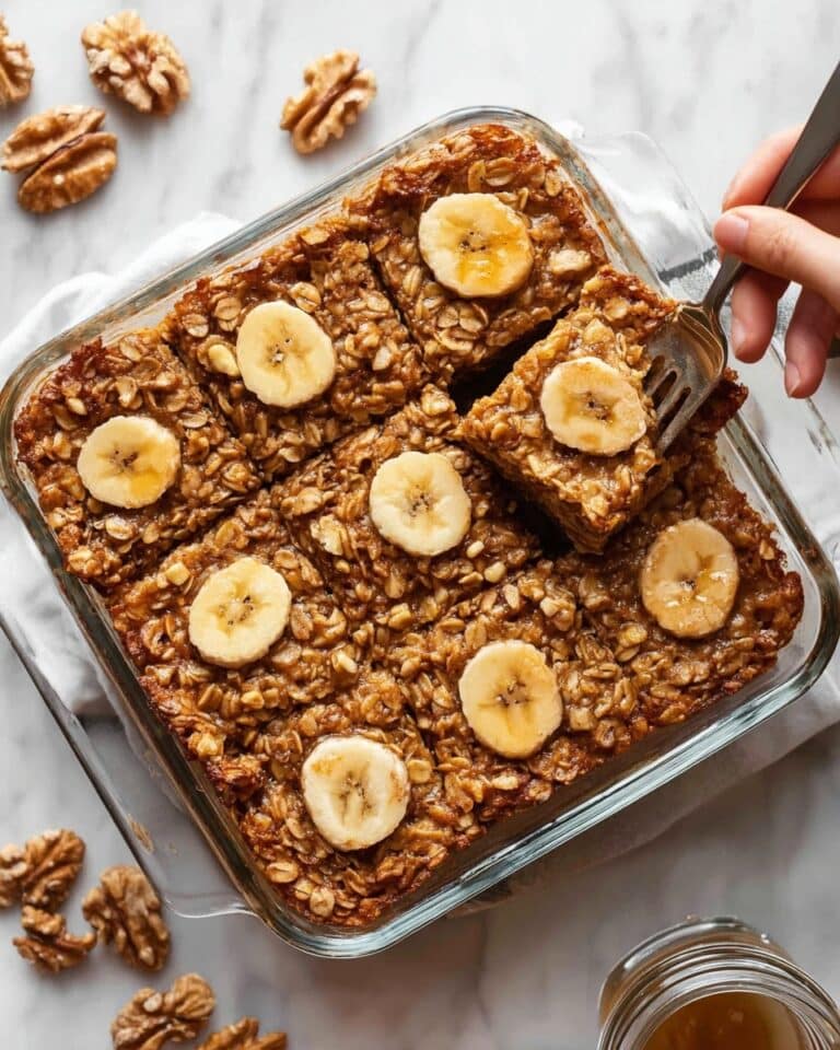 Banana Bread Baked Oatmeal Recipe