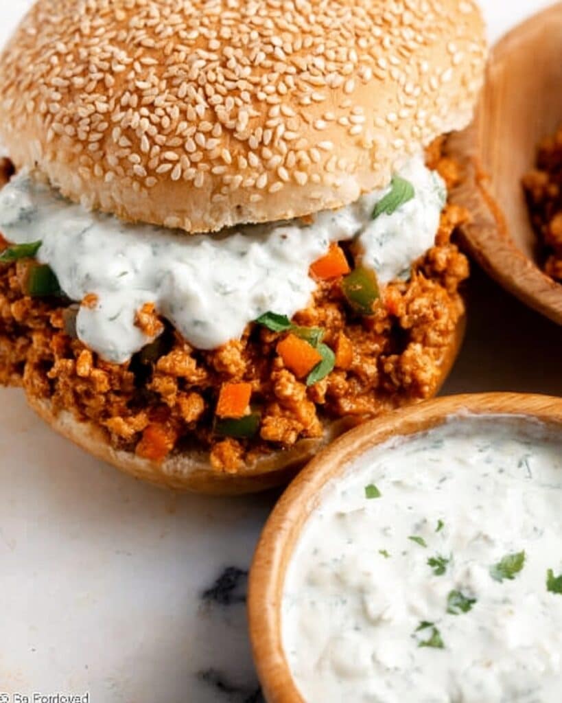 Homemade Buffalo Chicken Sloppy Joes Recipe