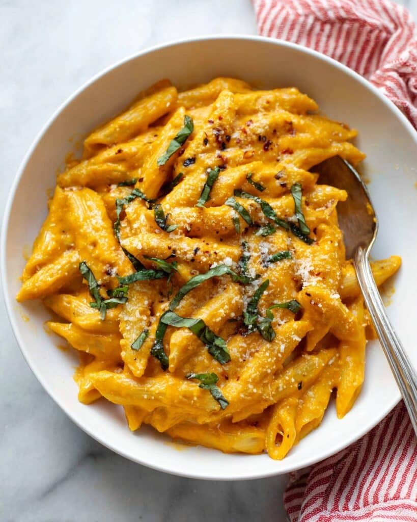 Creamy Carrot Pasta Sauce Recipe