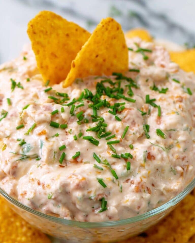 High-Protein Pool Dip with Ranch & Rotel Recipe