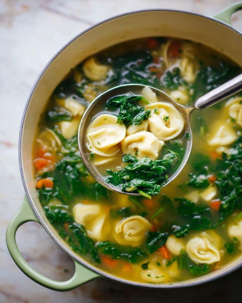 Spinach Tortellini Soup Recipe