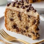 Peanut Butter Pound Cake with Chocolate Chips Recipe