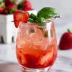 Strawberry Basil Mocktail Recipe