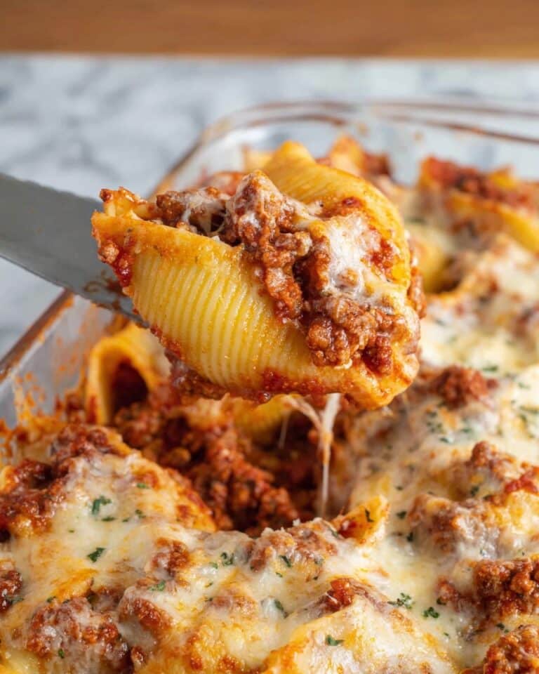 Baked Stuffed Shells Recipe