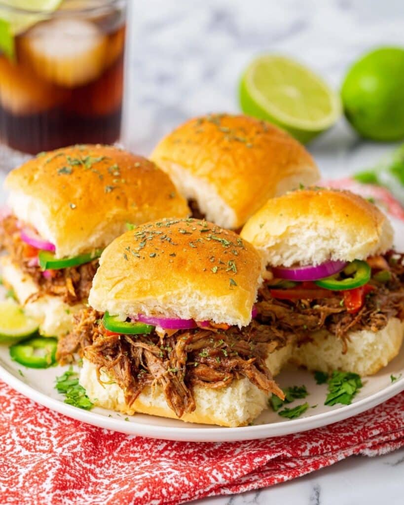 Slow Cooker Birria Sliders Recipe