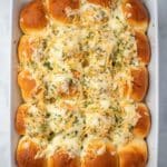 Chicken Alfredo Stuffed Hawaiian Rolls Recipe