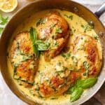 Lemon Basil Chicken Recipe