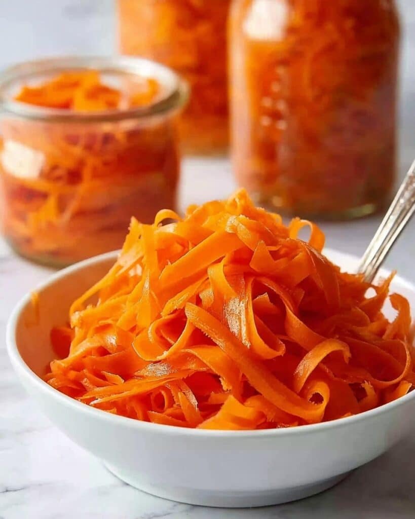 Fermented Shaved Carrots Recipe