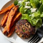 Spinach and Feta Turkey Burgers Recipe