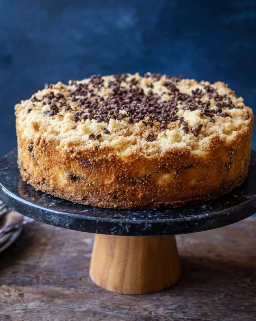 Chocolate Chip Ricotta Crumb Cake Recipe