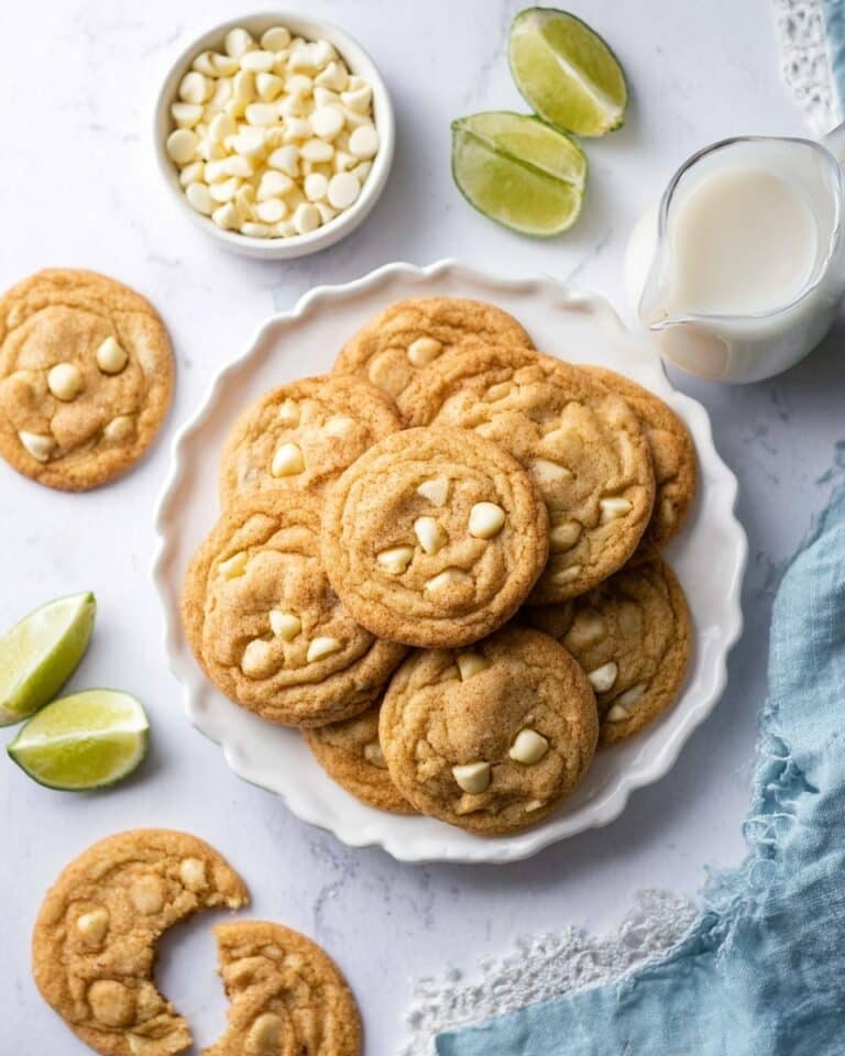 White Chocolate Key Lime Cookies Recipe