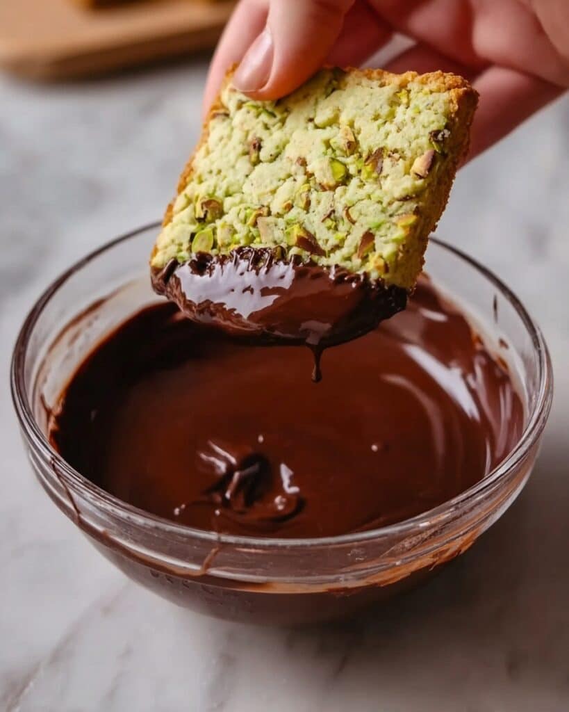 Pistachio Shortbread Cookies Recipe