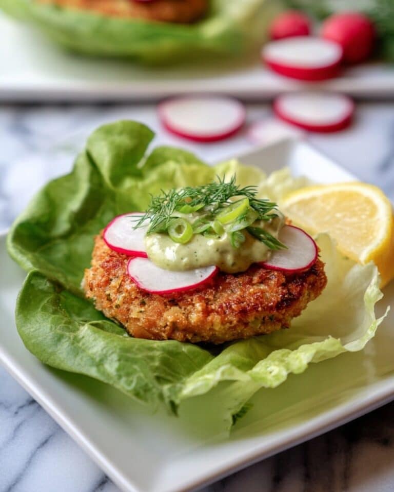 Salmon Burgers with Avocado Garlic Sauce Recipe