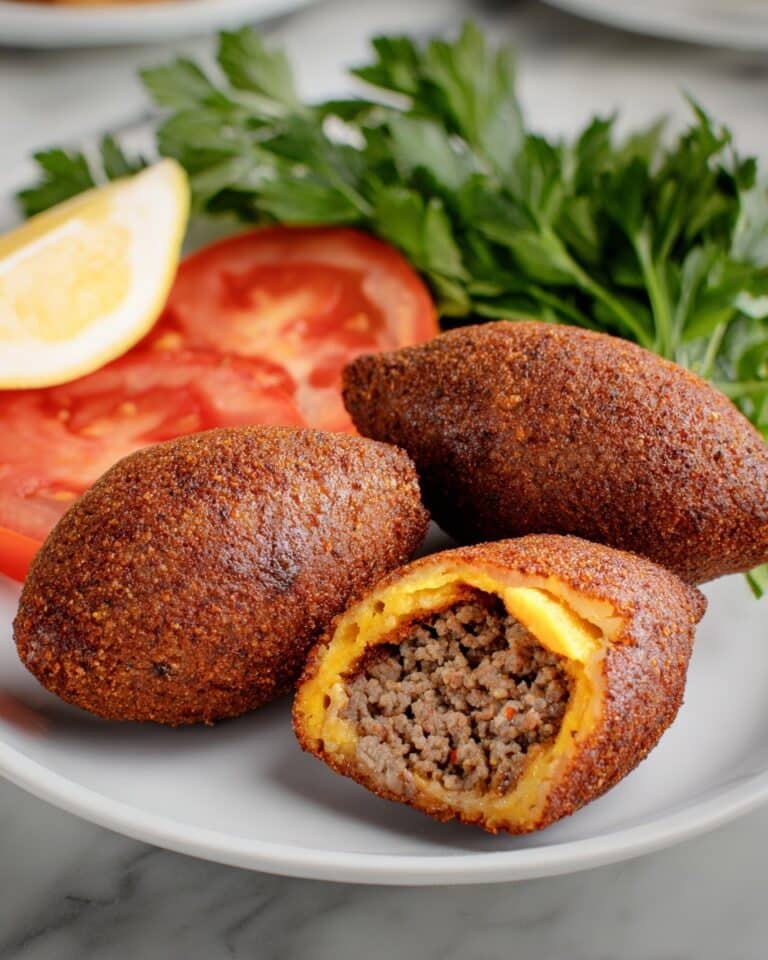 Turkish İçli Köfte (Stuffed Bulgur Balls) Recipe