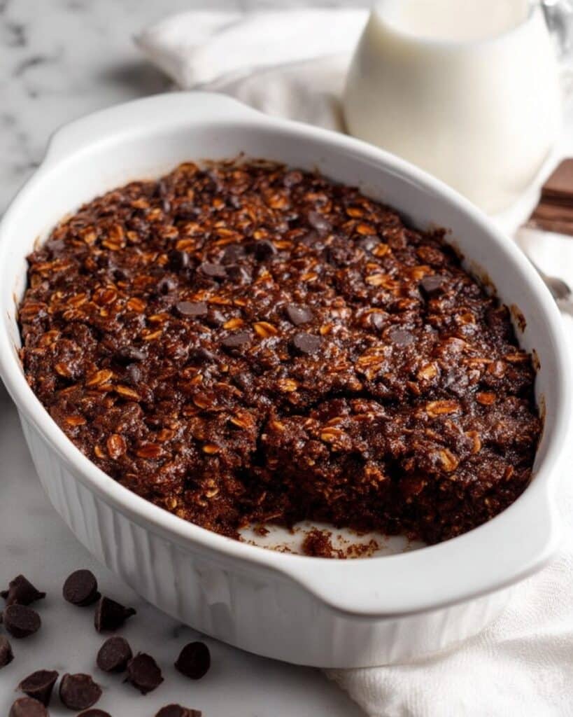 Brownie Baked Oatmeal Recipe