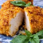 Crispy Parmesan Oven Fried Chicken Recipe