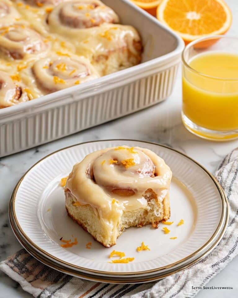 Orange Cinnamon Rolls Recipe