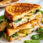 The Ultimate Spicy Cheddar & Apple Fall Veggie Sandwich Recipe