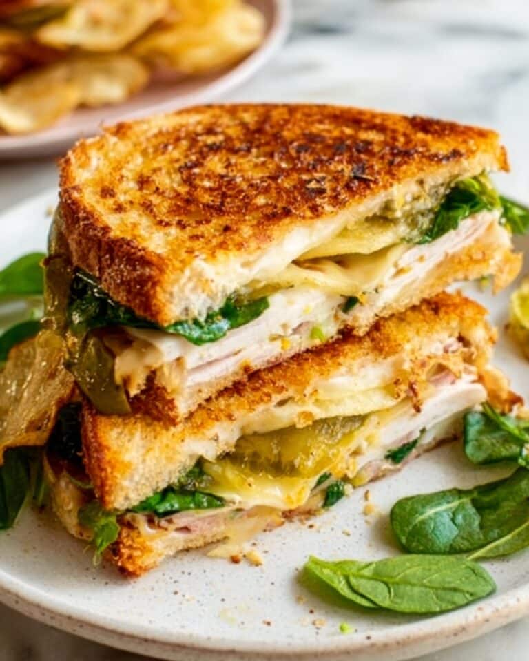 The Ultimate Spicy Cheddar & Apple Fall Veggie Sandwich Recipe