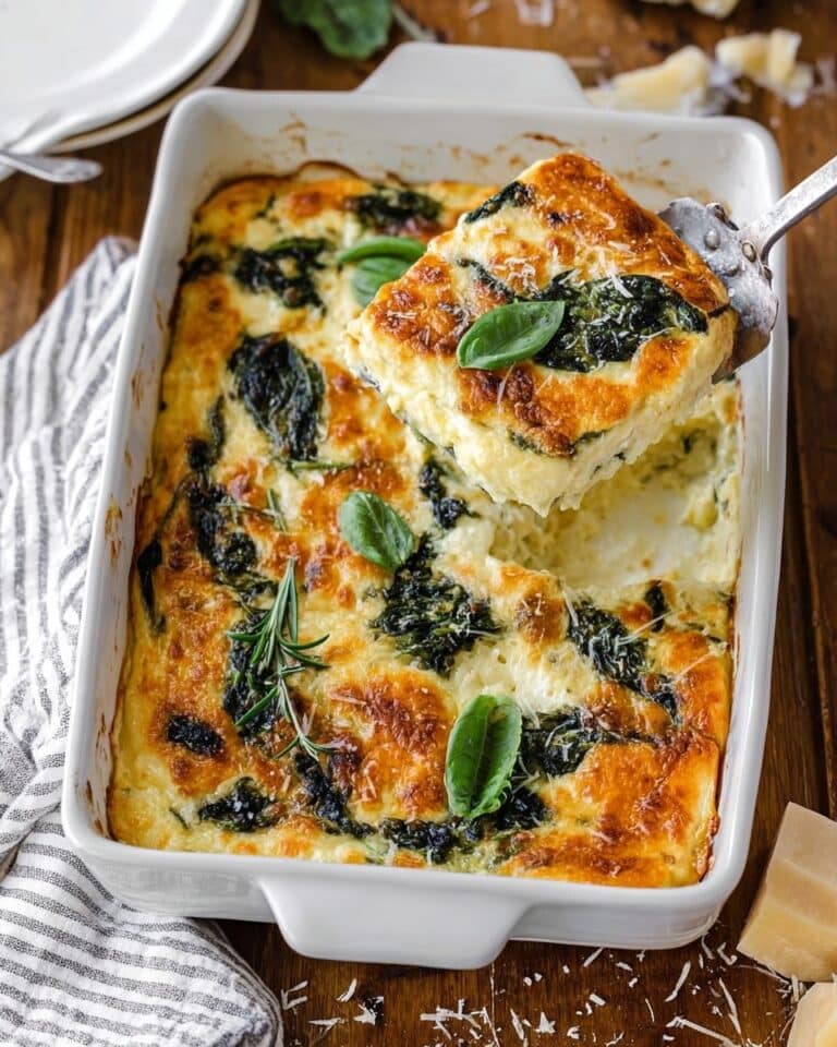 Roasted Butternut Squash Lasagna with Spinach Recipe