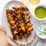 Yogurt Marinated Chicken with Harissa and Garlic Recipe