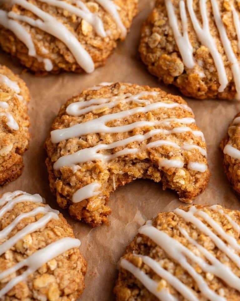 Cinnamon Roll Breakfast Cookies Recipe
